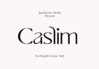 Caslim Font - Featured Image