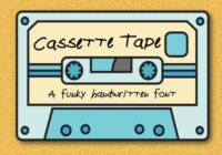 Cassette Tape Font - Featured Image