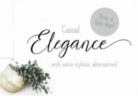 Casual Elegance Font - Featured Image