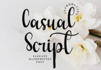 Casual Script Font - Featured Image