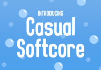 Casual Softcore Font - Featured Image
