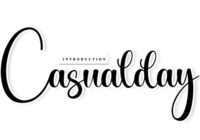 Casualday Font - Featured Image