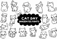 Cat Day Font - Featured Image
