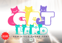 Cat Land Font - Featured Image