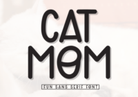 Cat Mom Font - Featured Image