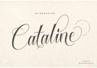 Cataline Script Font - Featured Image