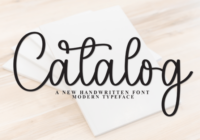 Catalog Font - Featured Image