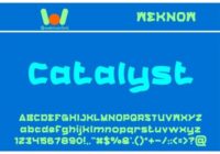 Catalyst Font - Featured Image