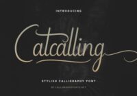 Catcalling Font - Featured Image