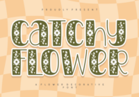 Catchy Flower Font - Featured Image