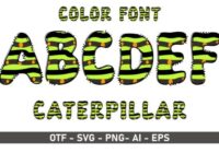 Caterpillar Font - Featured Image