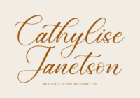 Cathylise Janetson Font - Featured Image
