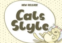 Cats Style Font - Featured Image