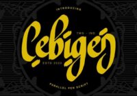 Cebigej Font - Featured Image