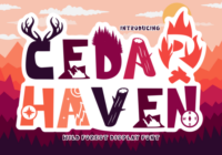 Cedar Heaven Font - Featured Image