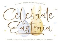 Celebrate Easteria Font - Featured Image