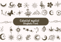 Celestial Mystical Font - Featured Image