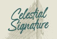 Celestial Signature Font - Featured Image