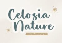 Celosia Nature Font - Featured Image
