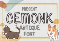 Cemonk Font - Featured Image