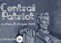 Central Patriot Font - Featured Image