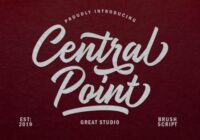 Central Point Font - Featured Image