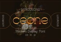 Ceone Font - Featured Image