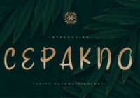 Cepakno Font - Featured Image