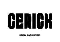 Cercik Font - Featured Image