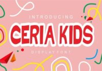Ceria Kids Font - Featured Image
