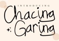 Chacing Font - Featured Image