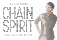 Chain Spirit Font - Featured Image