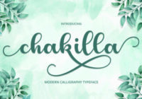 Chakilla Font - Featured Image