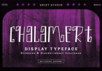 Chalamert Font - Featured Image