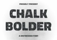 Chalk Bolder Font - Featured Image