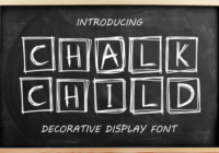 Chalk Child Font - Featured Image