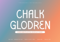 Chalk Glodren Font - Featured Image