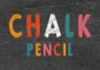 Chalk Pencil Font - Featured Image