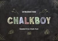Chalkboy Font - Featured Image