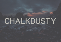Chalkdusty Font - Featured Image