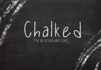 Chalked Font - Featured Image