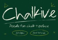 Chalkive Font - Featured Image