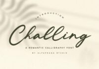 Challing Font - Featured Image