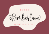Chamberlane Font - Featured Image