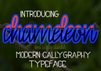 Chameleon Font - Featured Image