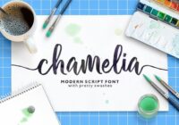 Chamelia Font - Featured Image