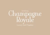 Champagne Royale Font - Featured Image
