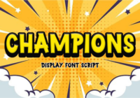 Champions Font - Featured Image
