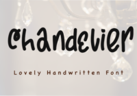 Chandelier Font - Featured Image