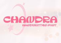Chandra Font - Featured Image